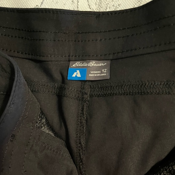 NWT Eddie Bauer WR Guide Short size 12 Black hiking shorts - Picture 4 of 8